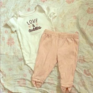 Baby girl’s outfit
